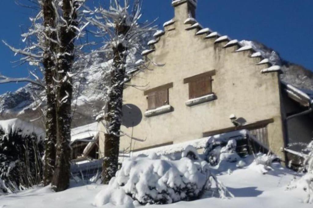 Chalet Oustaou Campan La Mongie Col Du Tourmalet Eksteriør bilde